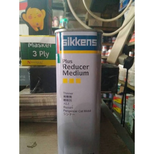 Jual Thinner Pengencer Cat Body Motor Mobil Sikkens Plus Reducer Medium ...