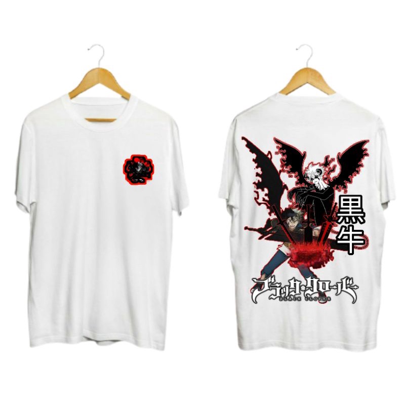 kaos aime black clovers asta liebe katun combed 24s black clover