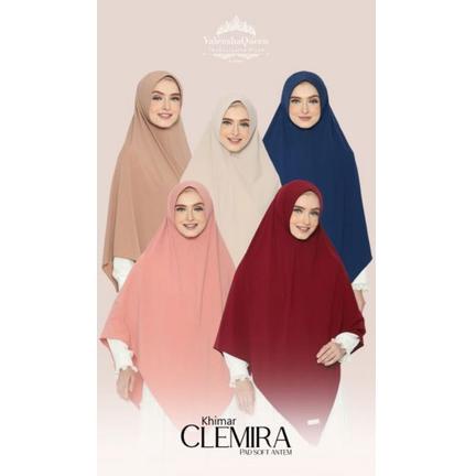 KHIMAR JERSEY CLEMIRA XL ORIGINAL VALENSHA QUEEN {CGK.18Oc22r}