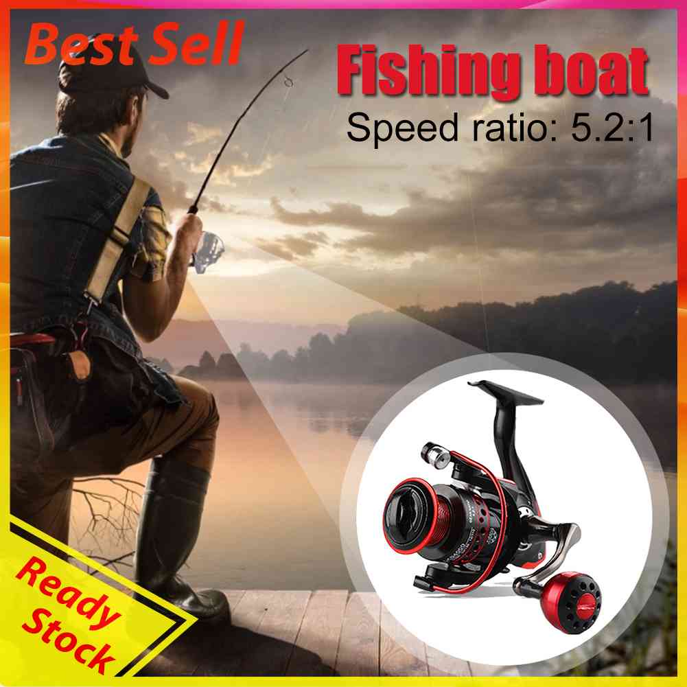 Reel Pancing 2000-7000 Bahan Metal Untuk Memancing Di Laut