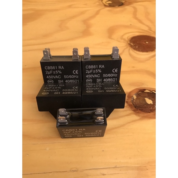 kapasitor fan 2uf micron CBB61 RA