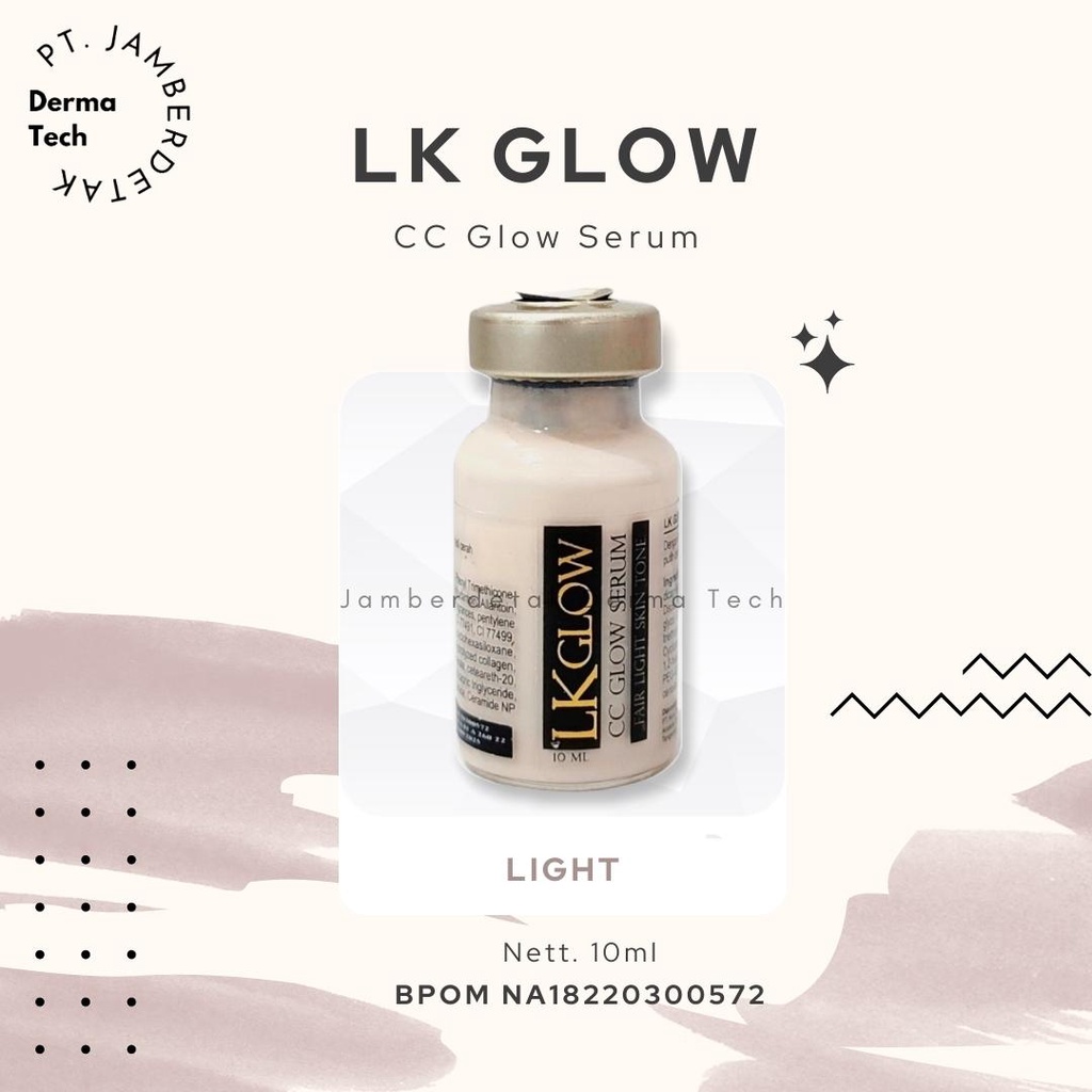 LKCARE INSTANT CC GLOW FOR LIGHT SKIN TONE 10ml