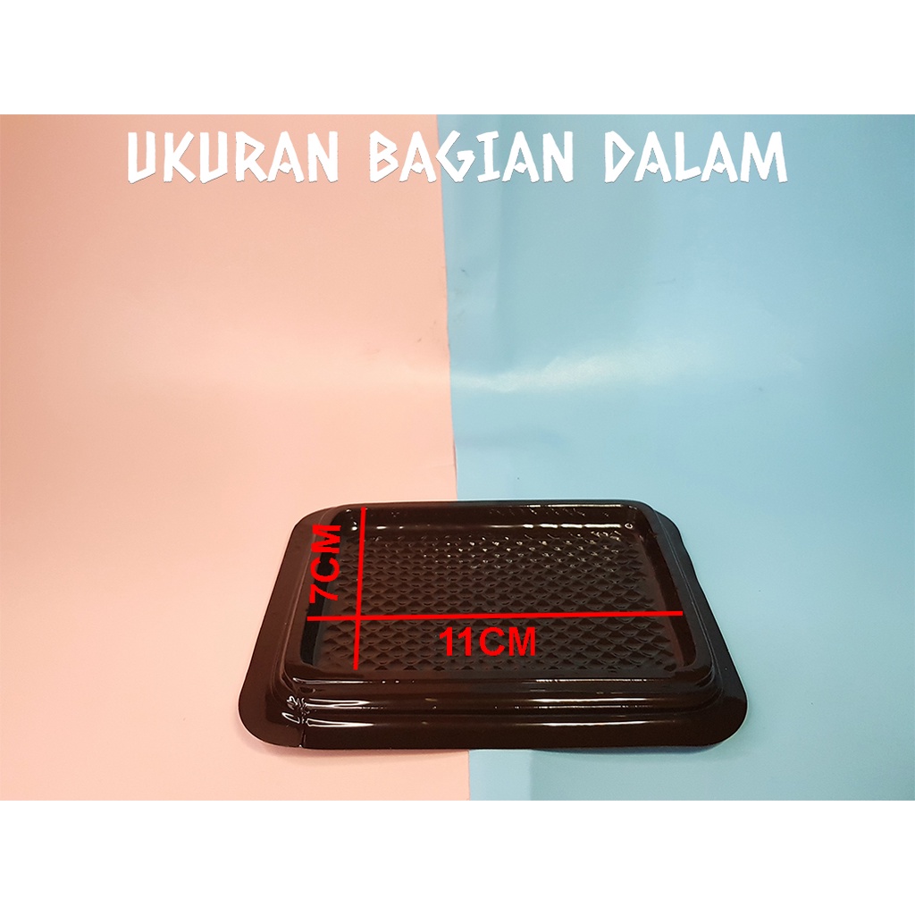 SATUAN Mika Tribers Cake Mini/ Mika Plastik Kue / Mika Makanan Ringan