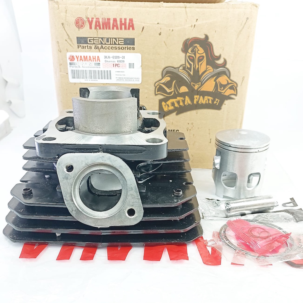 CYLINDER BLOK SEHER PISTON RING KOMPLIT YAMAHA 3KA RX KING KUALITAS ASLI ORIGINAL YAMAHA YGP PRESISI TINGGAL PASANG BAHAN BERKUALITAS DAN DIJAMIN AWET RX KING NEW RX KING OLD RXKING LAMA RXKING