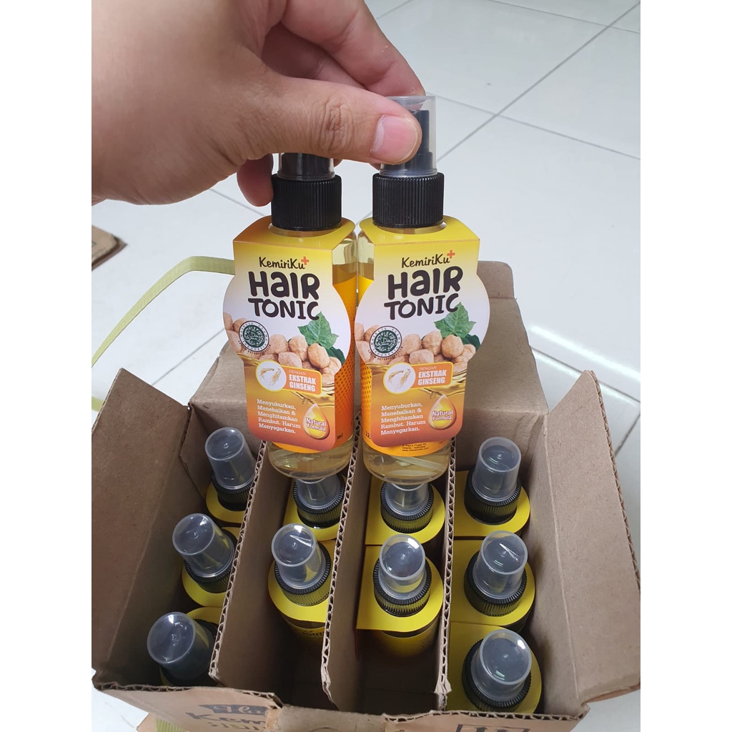 BISA COD HAPPY KEMIRIKU HAIR TONIC EKSTRAK GINSENG Kemiri Ku Tonik Rambut Rumah Cantik