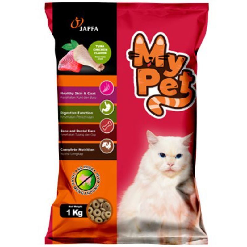 Makanan kucing - my pet donat 1 kg