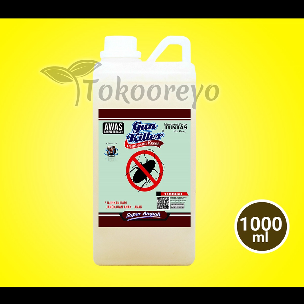 GUN KILLER PEMBASMI KECOAK 1000 ML INSEKTISIDA