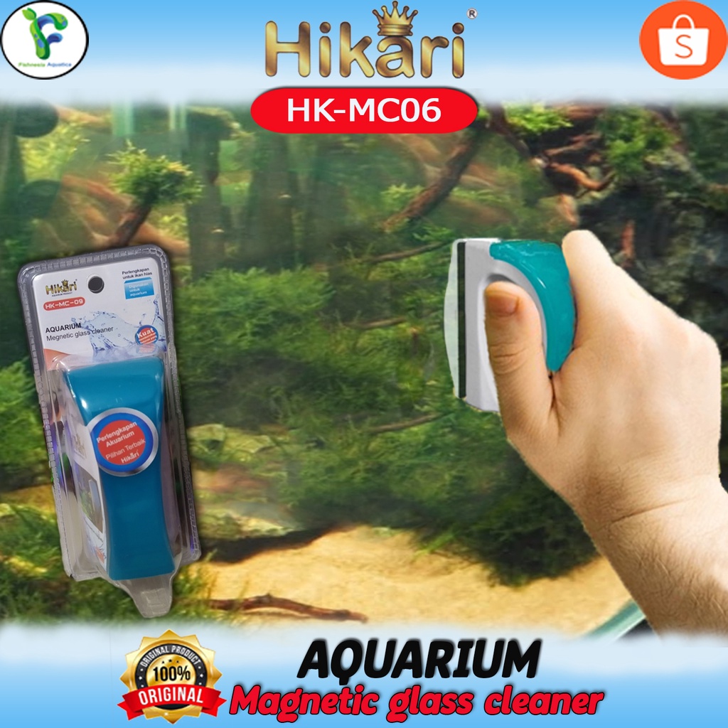 Hikari HK-MC06 Magnetic pembersih kaca aquarium