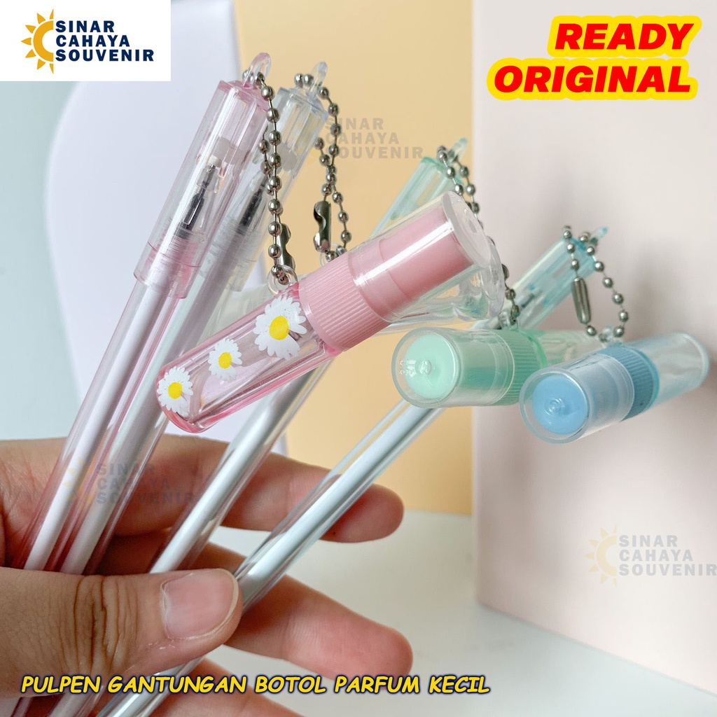 

Pulpen Gantung Botol Parfum Lucu | Pena Hitam ATK Souvenir Pesta Murah Meriah Stationery Lucu Imut Unik