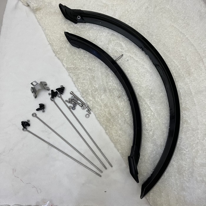 Spakbor Sepeda Lipat 20 V Brake Fender Mudguard Folding Bike