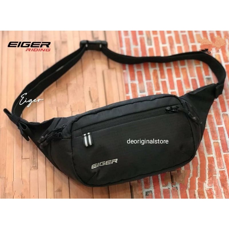 PREMIUM EIGER1989 IRIDIUM FOLDABLE 2L WAISTBAG 2025
