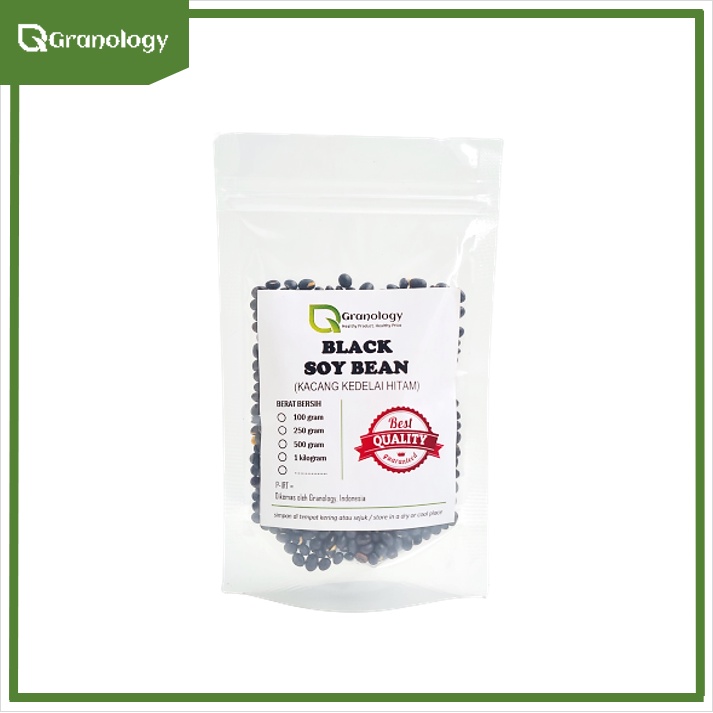 Kacang Kedelai Hitam / Black Soy Bean (100 gram) by Granology