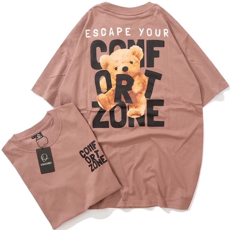 Kaos Oversize Wanita Comfort Zone (LD 106, P 63)