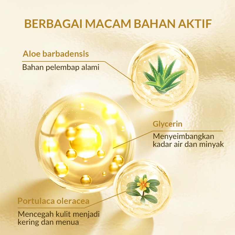 BISA COD BIOAQUA 24k Gold Toner 300ml 24K Gold Skincare Hydrating Toner Glowing Face Essence Toner Whitening Brightly RUMAH CANTIK 354