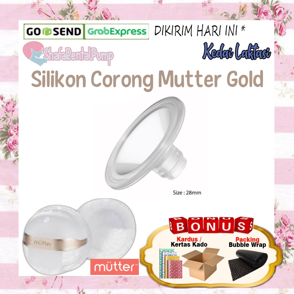 Silikon Corong Mutter Gold / Breastshield 28 Mutter Gold