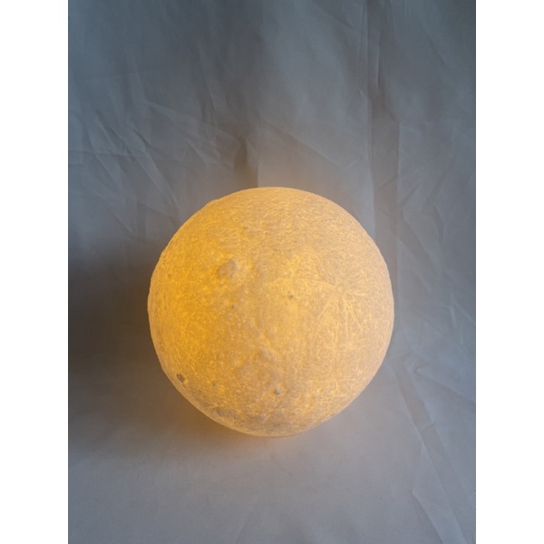 [OBRAL RIJEK] Lampu Tidur 3D Printed Moon Night Light Table Lamp - 3DPML