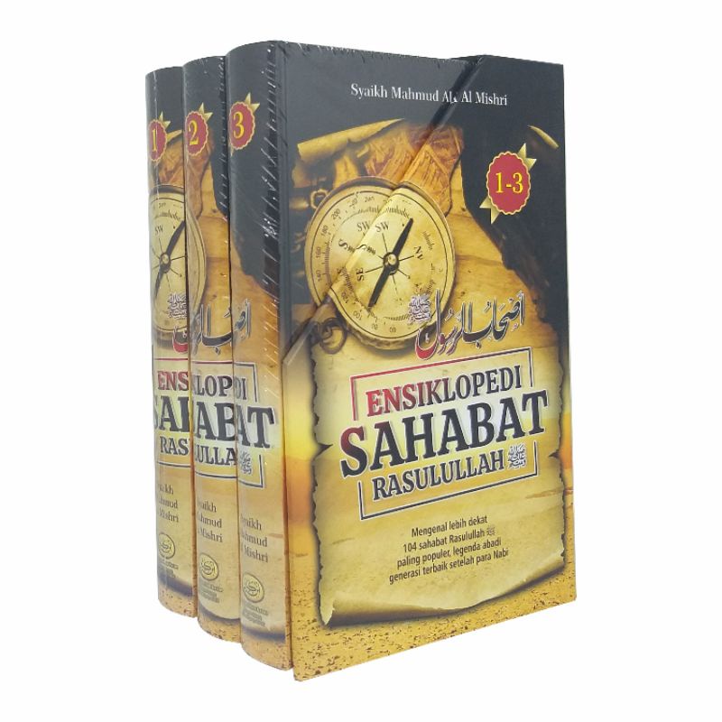 Ensiklopedi Sahabat Rasulullah KOMPLIT 1SET isi 3 Buku Shahabat