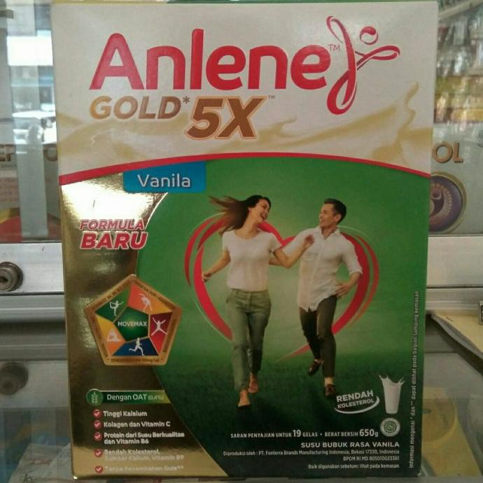 

[ COD ] Anlene Gold Plus Vanila 650g