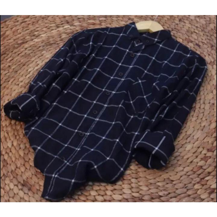 Kemeja Flanel Pria - Kemeja Kotak Kotak Pria - Kemeja Keren - Baju Kemeja Pria