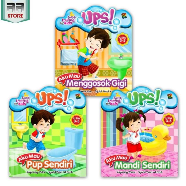 Buku Cerita Anak Bergambar - Seri Toilet Training