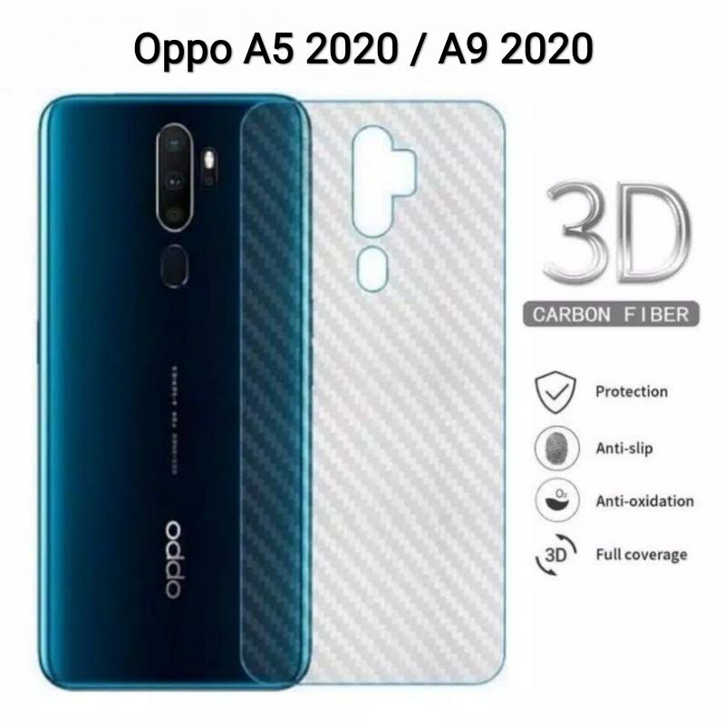 Antigores Skin Carbon Oppo A5 2020 / A9 2020