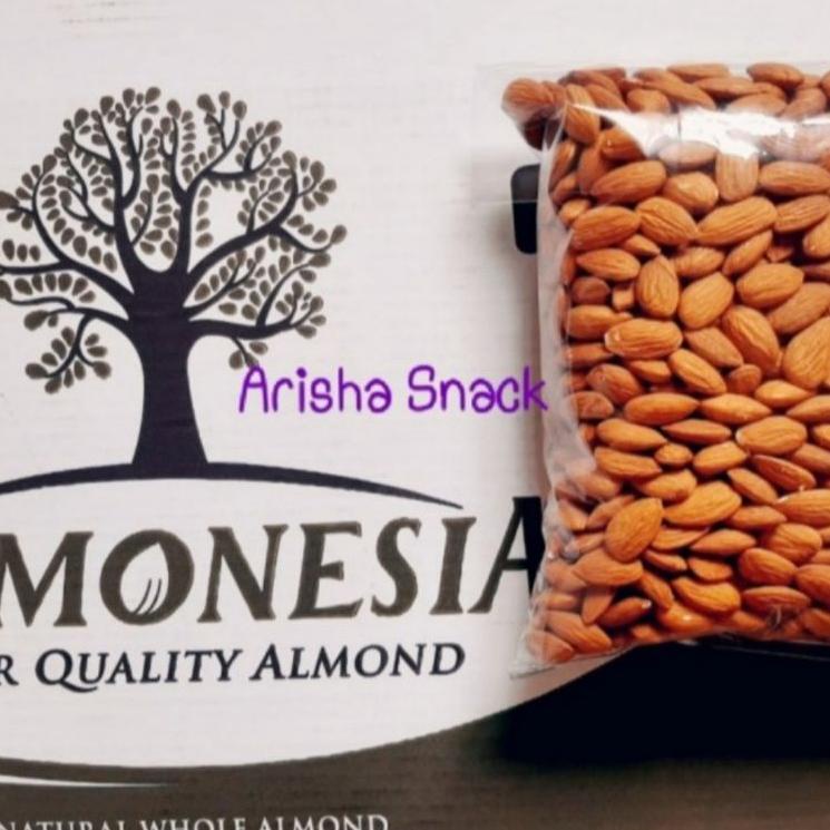 

10.10 SALE Kacang Almond Panggang Premium 1KG Roasted Almond Whole gas !!