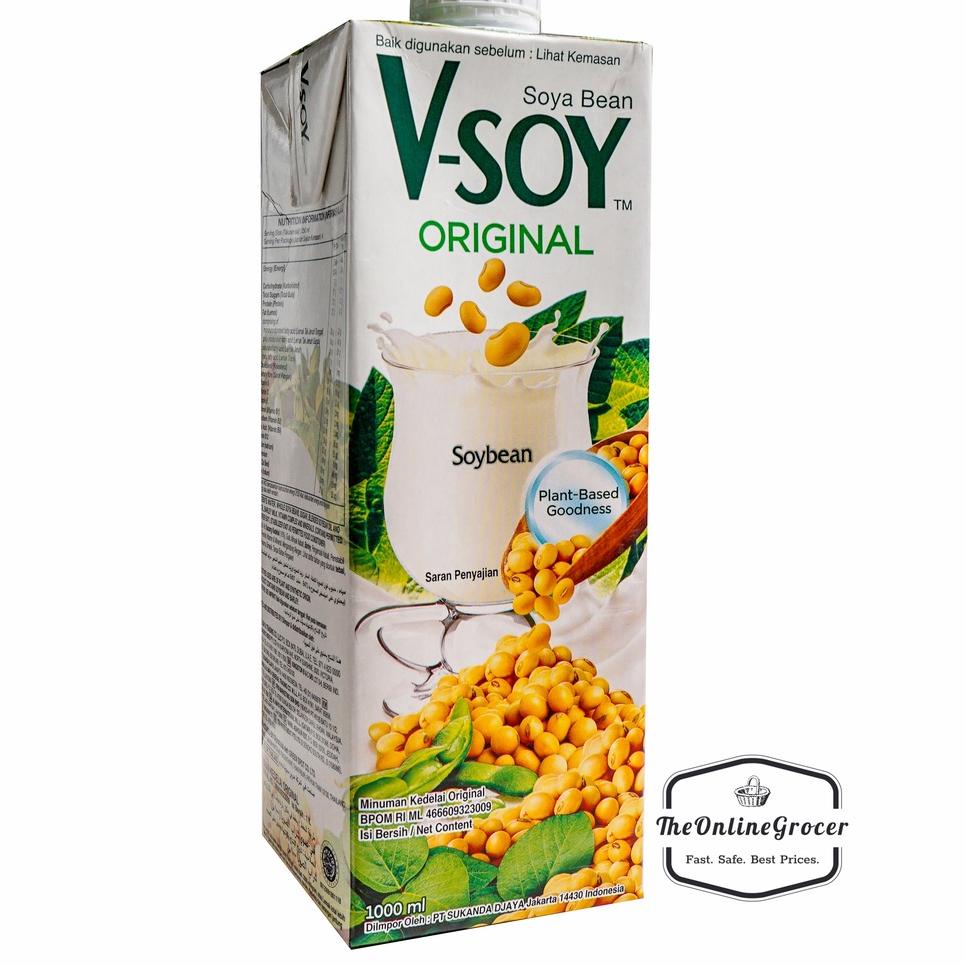 

Barang baru--Vsoy Susu Kedelai (Soya Bean Milk) All Varian 1 Liter