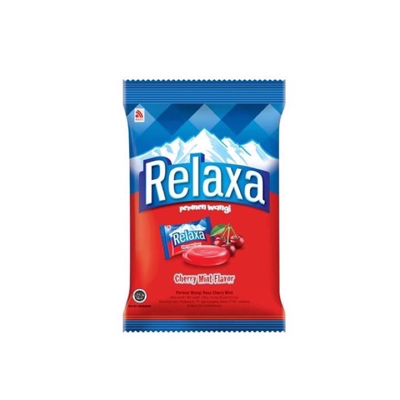 

Permen relaxa cherry mint zak isi 50/60