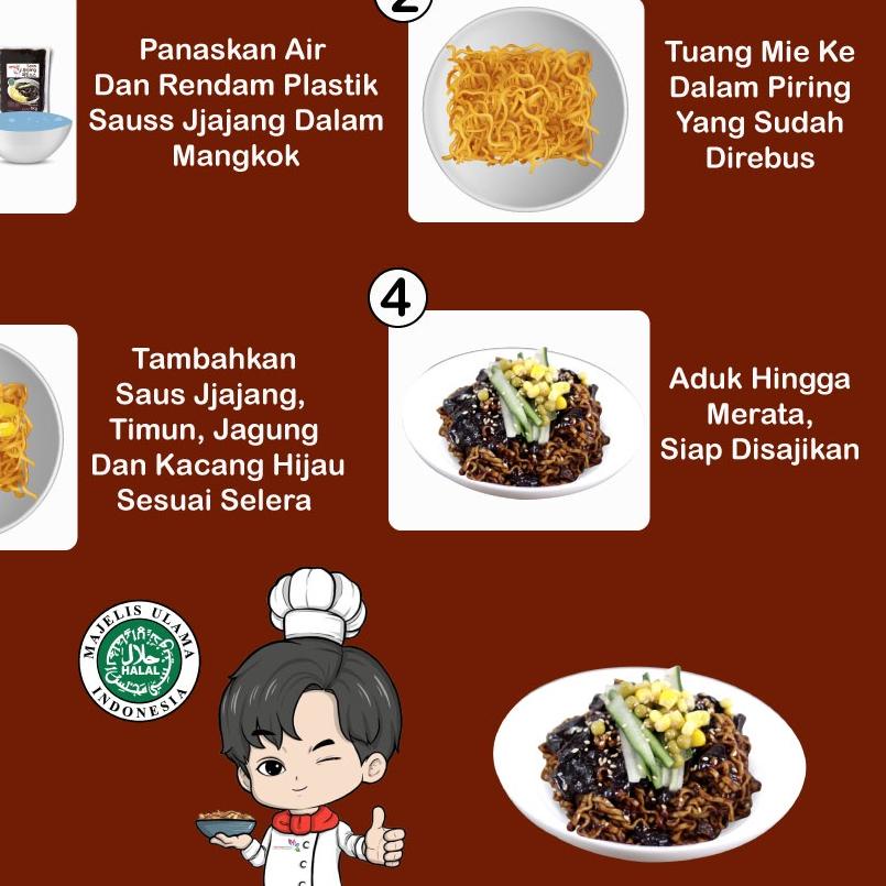 

limited STOCK!Saus Jjajang Halal Pasta Kedelai Hitam 250g Saus jjajangmyeon Oppa!Oppa|SQ8