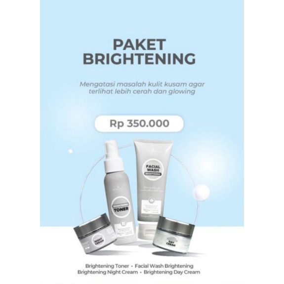 Benings skincare paket bringhtening