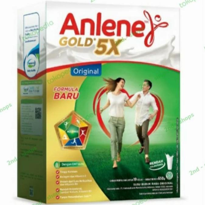 

[ COD ] anlene gold 5x original 650gr