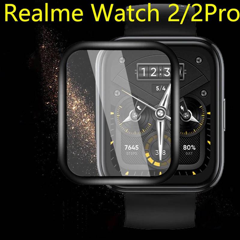 3d Pelindung Layar Smartwatch Realme Watch S 2 3 T1 S100 Pro HD