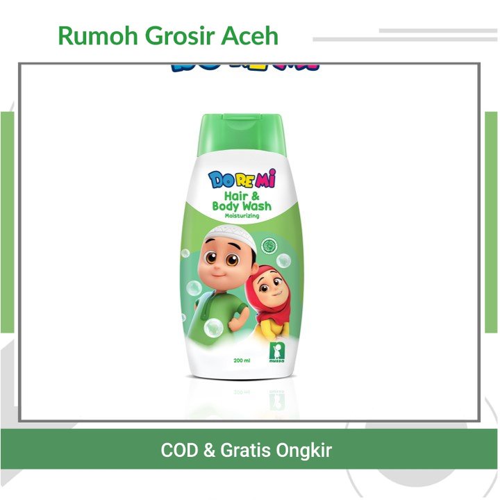 {CEH} Doremi Nussa Hair & Body Wash Moisturizing 200ml