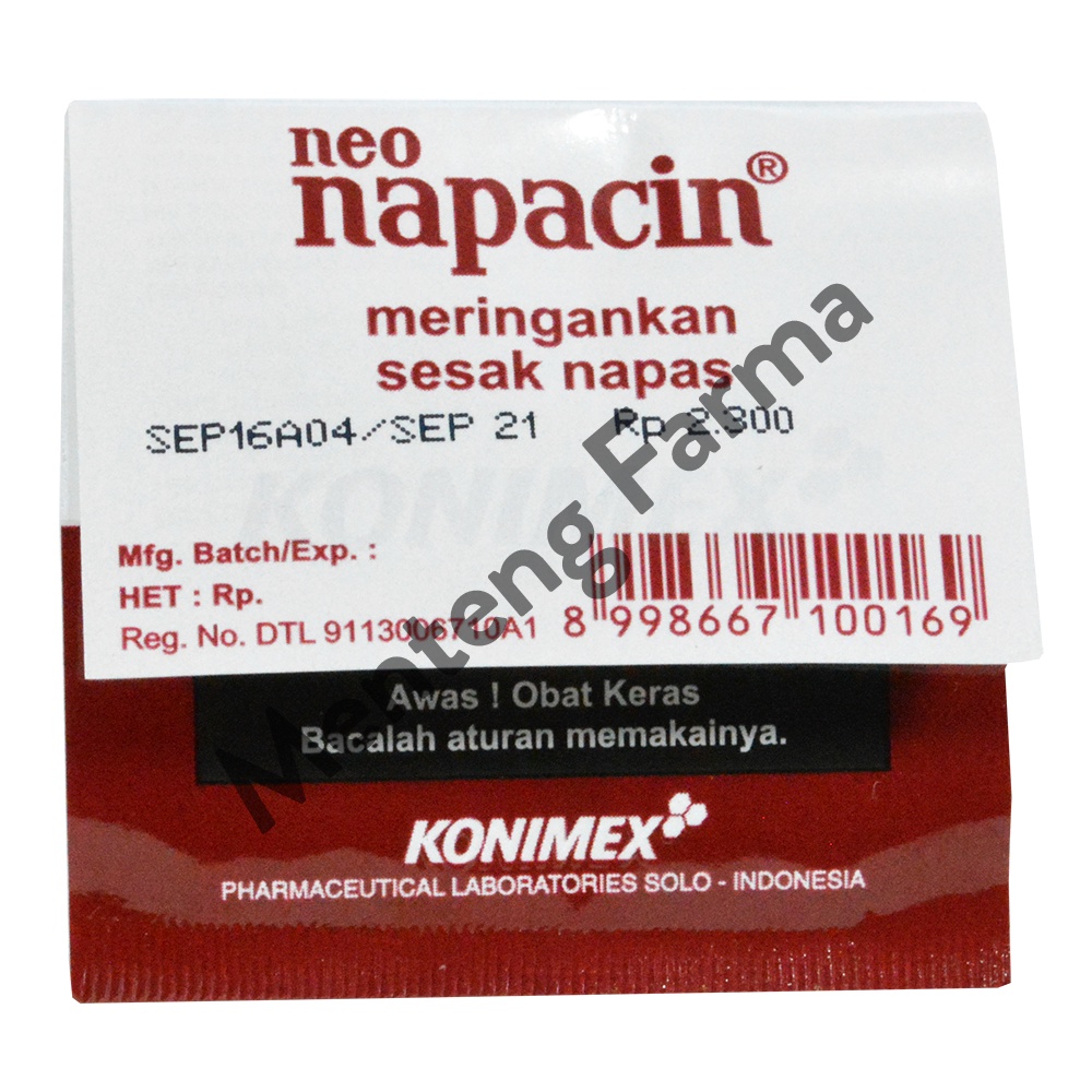 Neo Napacin - Obat Sesak Napas / Asma