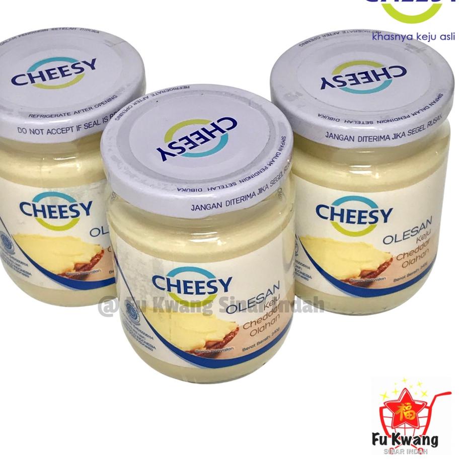 

9.9 SALE Cheesy Spread Selai Olesan Roti Keju Cheddar Olahan 240 gram gas !!