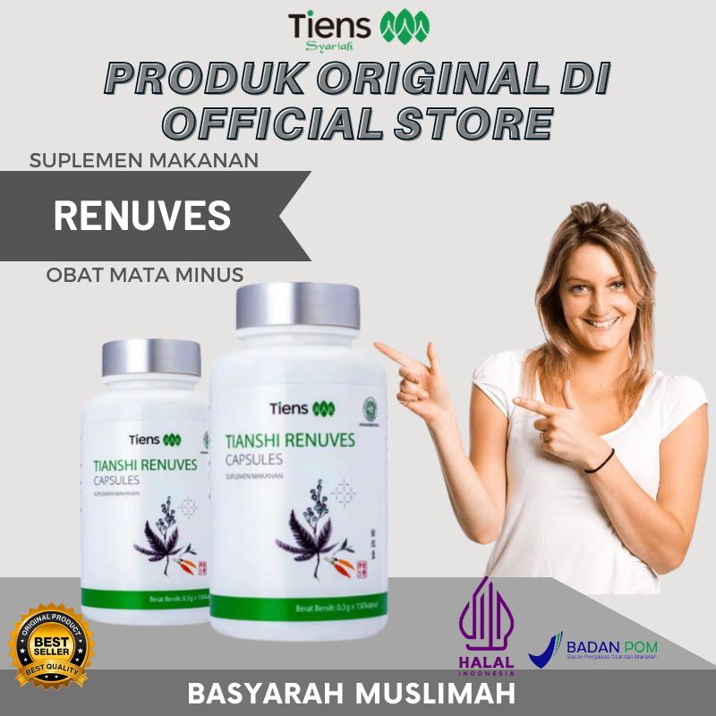0Tiens Renuves Capsules Tiens/Beneficial/Paru2/Asma/TBC/Sesak Nafas/Insomnia