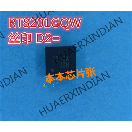 Rt8201gqw print Terbaru D2 = CA D2 = 02 = QFN 7kualitas Tinggi 新Kaos