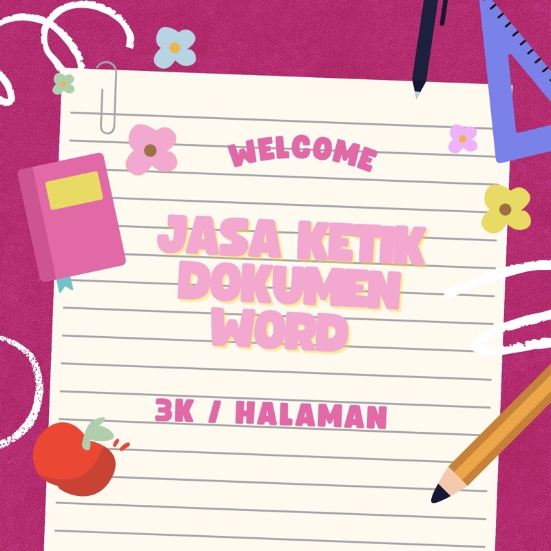 

Jasa Ketik Dokumen Word