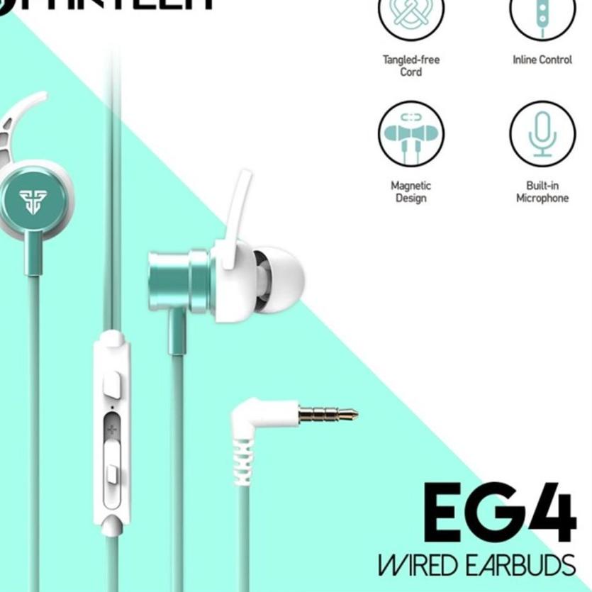 Top Seller Fantech Earphone EG4 Earbuds Premium Alluminium