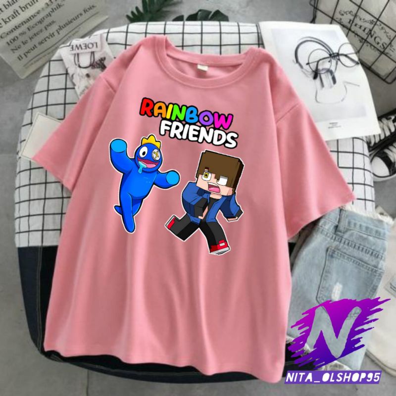 baju anak kaos anak rainbow friends roblox