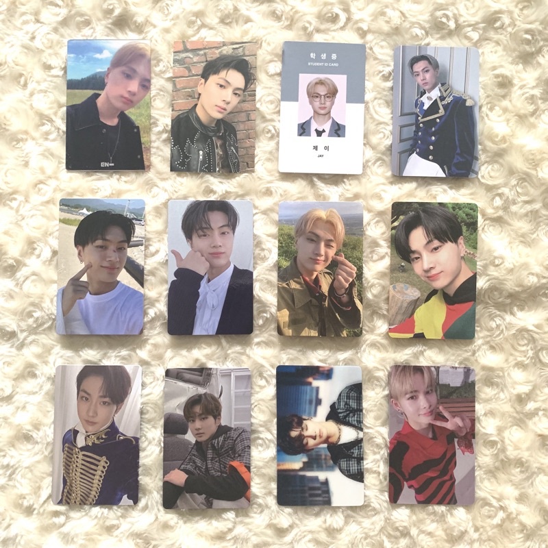 ENHYPEN official photocard jay jungwon ni-ki jw riki common bdo hmv senkou season greetings idc sg 2