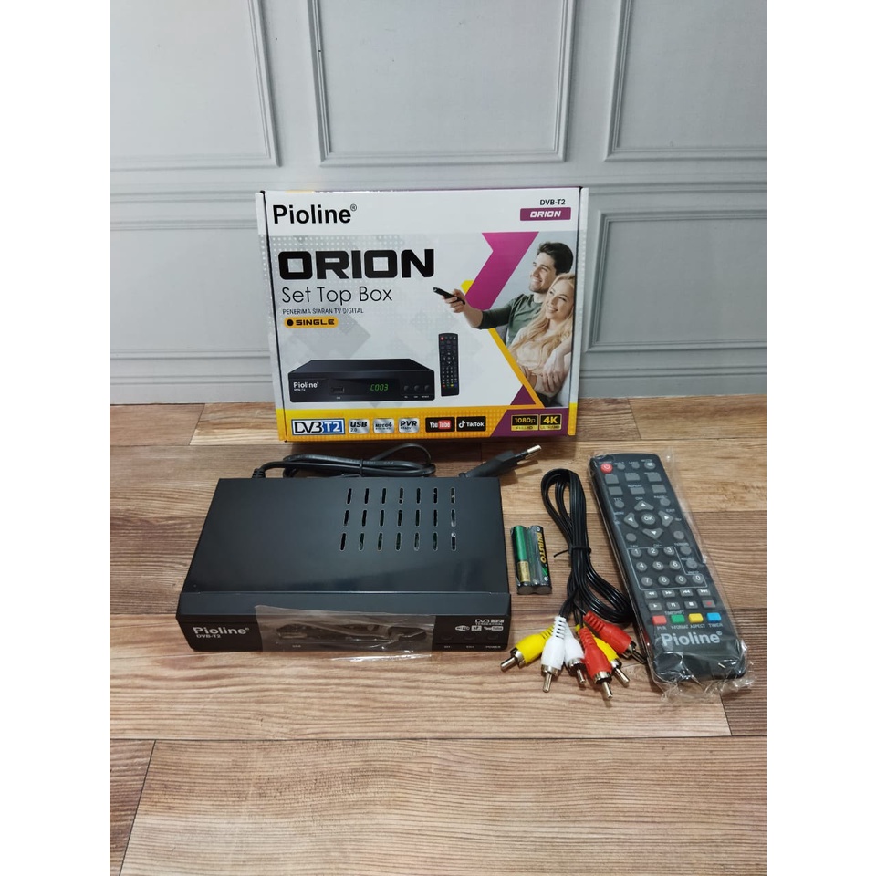 Paket Tatakan TV + Set Top Box Digital TV DVB - T2