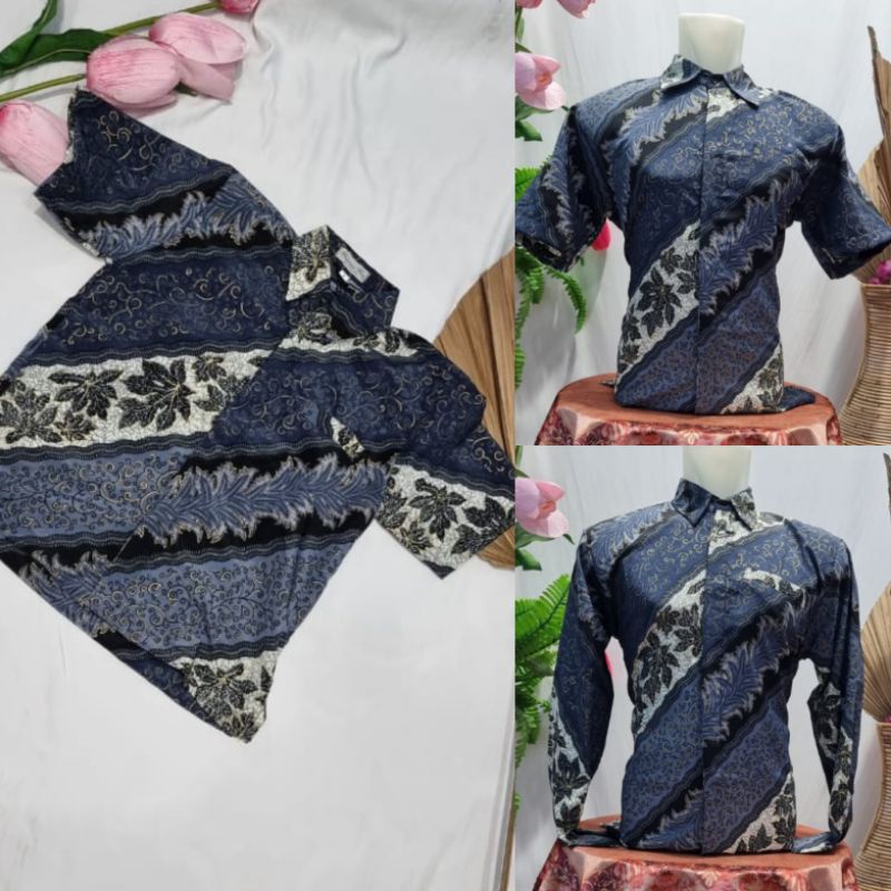 KEMEJA COUPLE AYAH DAN ANAK // BAHAN SEMI SUTRA FOIL PREMIUM // KEMEJA LENGAN PANJANG // KEMEJA LENGAN PENDEK // KEMEJA ANAK // KEMEJA BATIK // By Pelaminan Biru