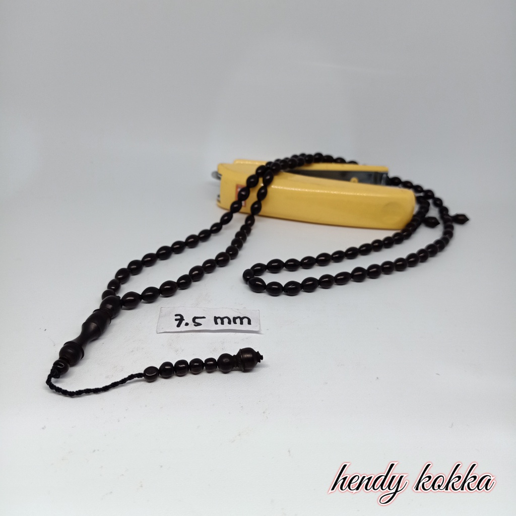 5pcs tasbih 99 kokka kaukah kaokah oval 7,5mm htm