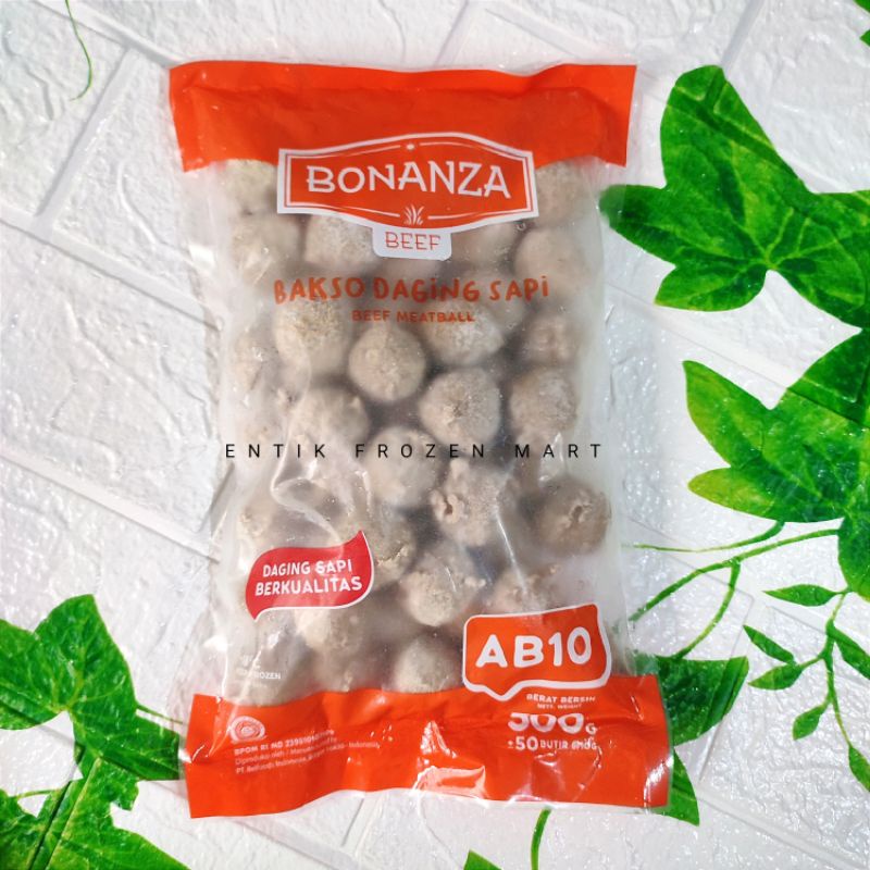 

Bakso Sapi Bonanza AB10 500gr (55 butir) dan AB15 500gr (35 butir) Bonanza