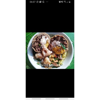 

BASO CINCANG TELUR ASIN/CINGTOSIN BASO SIAP SAJI BASO INSTAN BASO FROZEEN FOOD GOSENDONLY