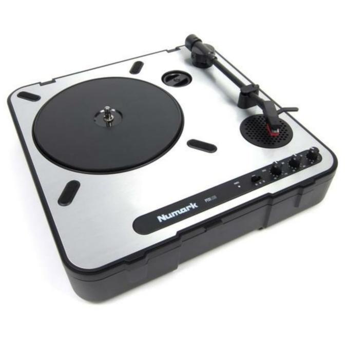 [BISA COD] Numark PT01 USB - USB Portable Vinyl-Archiving Turntable