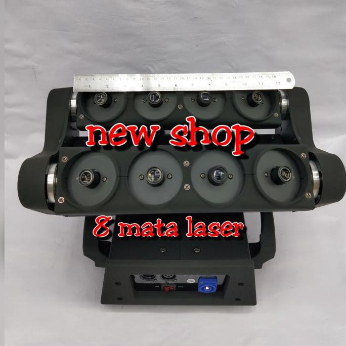Moving Head Spider 8 Laser