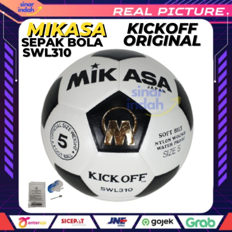 Mikasa Kickoff SWL310 ORIGINAL Bola Kaki Sepak Bola