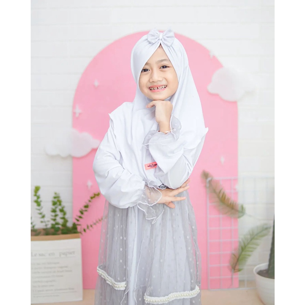 FREE JILBAB Gamis Anak Model Terbaru 2022 Modern Gamis Anak Putih Terbaru Kekinian Muslim Anak Perem